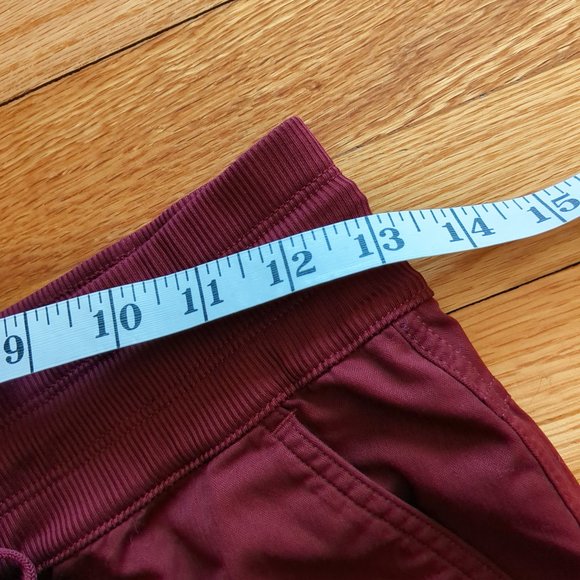 The North Face Aphrodite Motion Pants Lightweight Hiking Burgundy - Picture 10 of 16